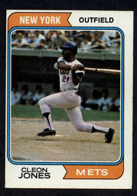 1974 Topps #245 Cleon Jones VG New York Mets 