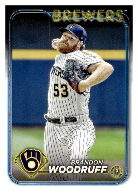 2024 Topps #103 Brandon Woodruff NM-MT Milwaukee Brewers 