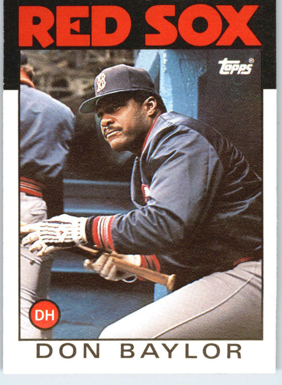 1986 Topps Traded #6T Don Baylor NM-MT Boston Red Sox 