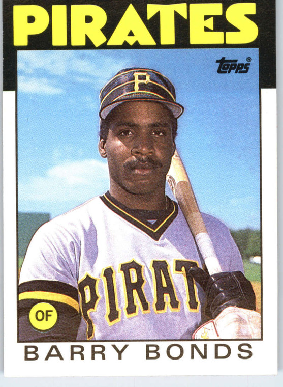 1986 Topps Traded #11T Barry Bonds NM-MT RC Rookie Pittsburgh Pirates 