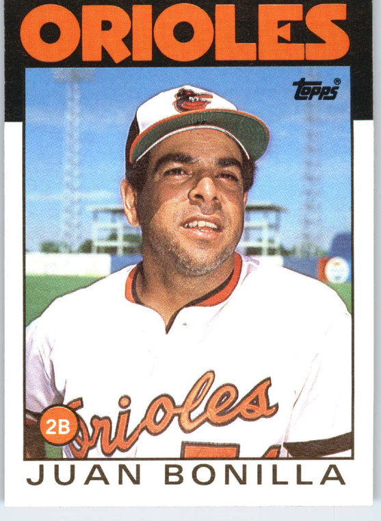 1986 Topps Traded #13T Juan Bonilla NM-MT Baltimore Orioles 