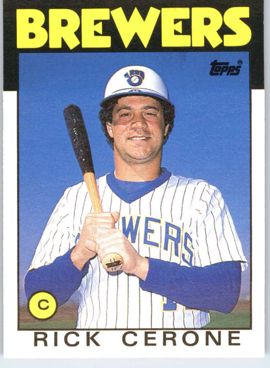 1986 Topps Traded #22T Rick Cerone NM-MT Milwaukee Brewers 