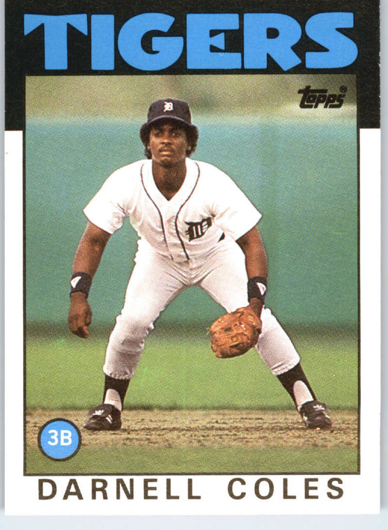 1986 Topps Traded #26T Darnell Coles NM-MT Detroit Tigers 