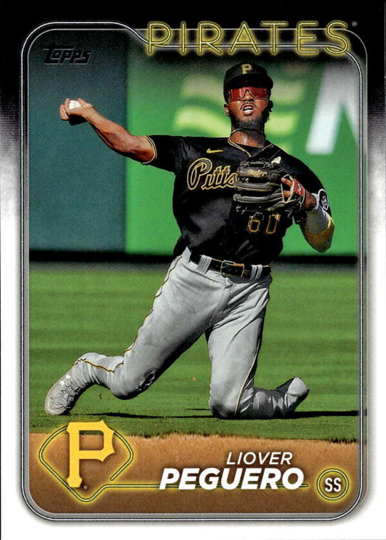 2024 Topps #542 Liover Peguero NM-MT Pittsburgh Pirates 