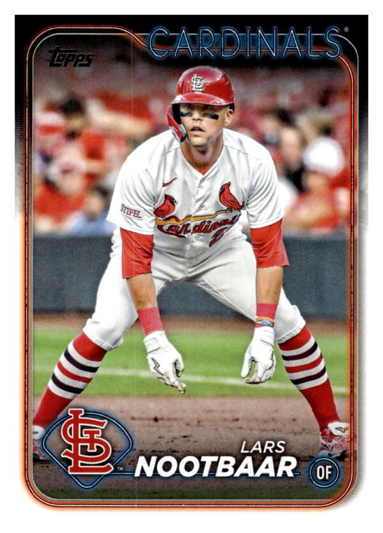 2024 Topps #18 Lars Nootbaar NM-MT St. Louis Cardinals 