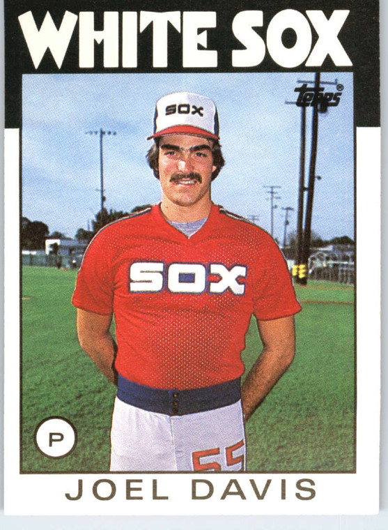 1986 Topps Traded #30T Joel Davis NM-MT RC Rookie Chicago White Sox 