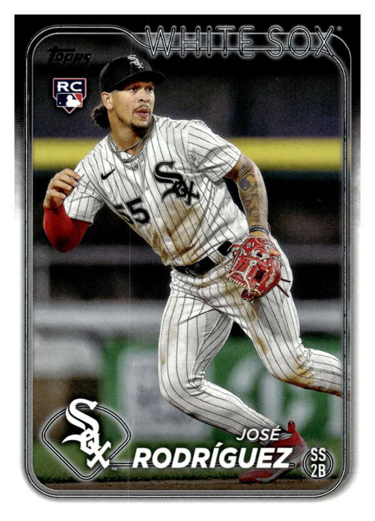 2024 Topps #86 Jose Rodriguez NM-MT RC Rookie Chicago White Sox 