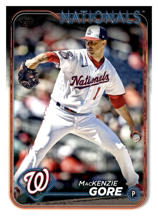 2024 Topps #113 MacKenzie Gore NM-MT Washington Nationals 