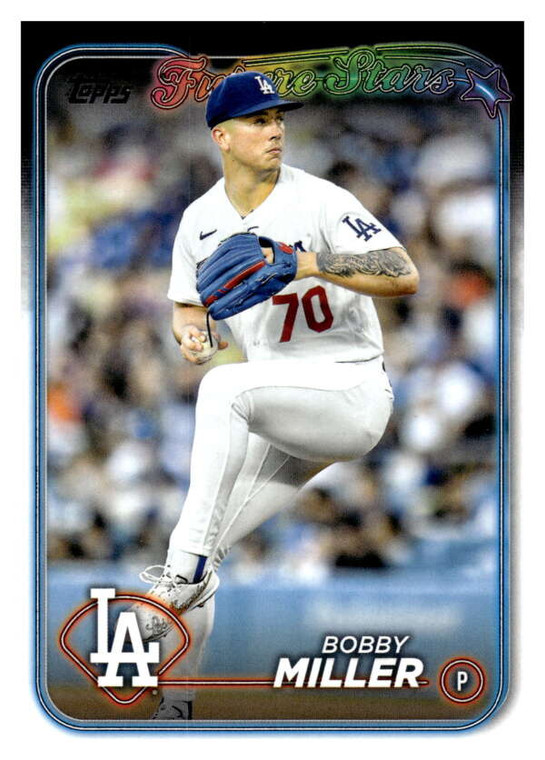 2024 Topps #115 Bobby Miller Future Stars NM-MT Los Angeles Dodgers 