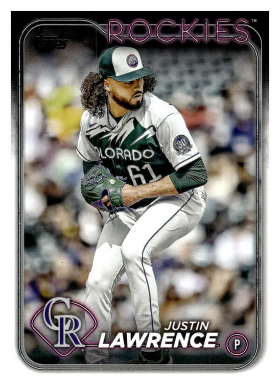 2024 Topps #259 Justin Lawrence NM-MT Colorado Rockies 