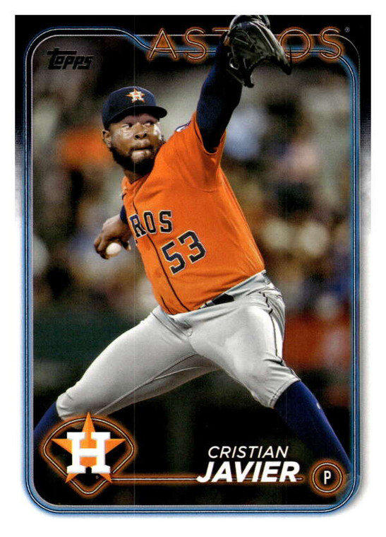 2024 Topps #269 Cristian Javier NM-MT Houston Astros 