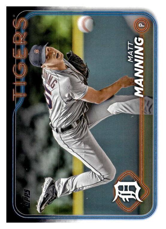 2024 Topps #277 Matt Manning NM-MT Detroit Tigers 