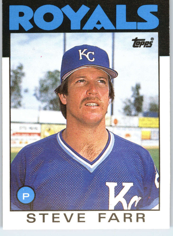 1986 Topps Traded #35T Steve Farr NM-MT Kansas City Royals 