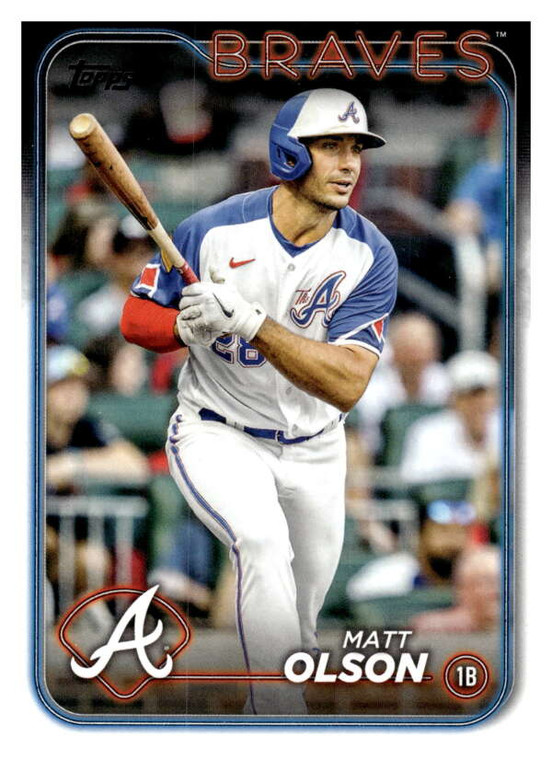 2024 Topps #350 Matt Olson NM-MT Atlanta Braves 