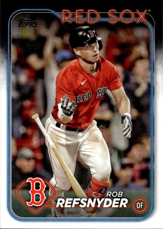 SOLD 151286 2024 Topps #415 Rob Refsnyder NM-MT Boston Red Sox 