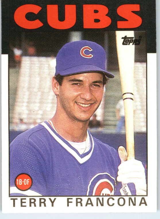 1986 Topps Traded #38T Terry Francona NM-MT Chicago Cubs 