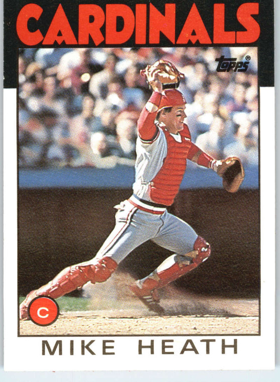 1986 Topps Traded #46T Mike Heath NM-MT St. Louis Cardinals 