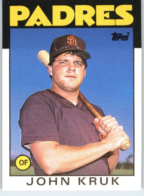 1986 Topps Traded #56T John Kruk NM-MT RC Rookie San Diego Padres 