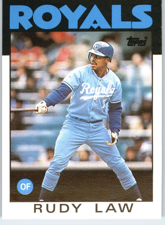 1986 Topps Traded #62T Rudy Law NM-MT Kansas City Royals 
