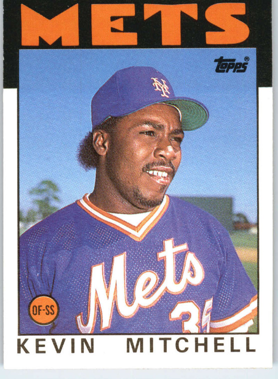 1986 Topps Traded #74T Kevin Mitchell NM-MT RC Rookie New York Mets 