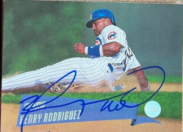 Henry Rodriguez Autographed 2000 Stadium Club #36