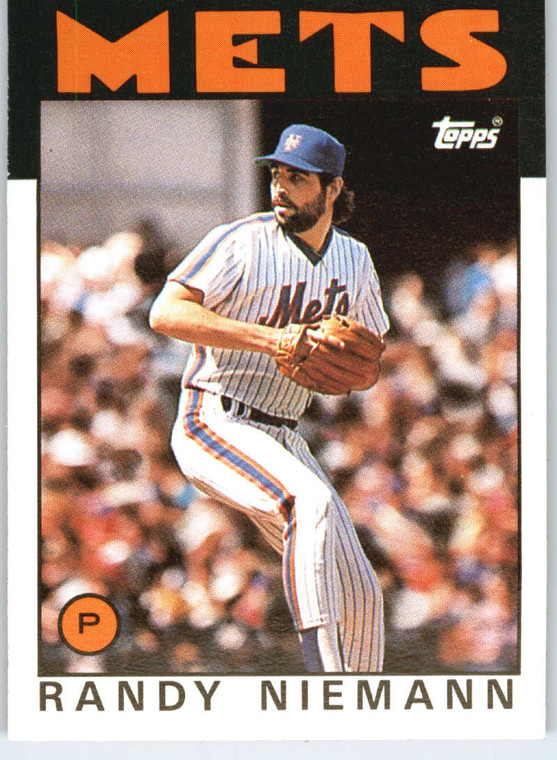 1986 Topps Traded #78T Randy Niemann NM-MT New York Mets 