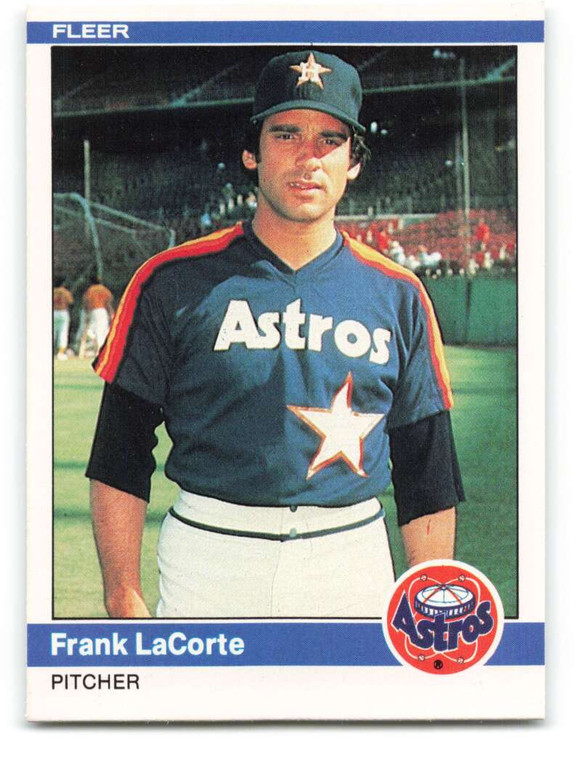 1984 Fleer #230 Frank LaCorte VG Houston Astros 