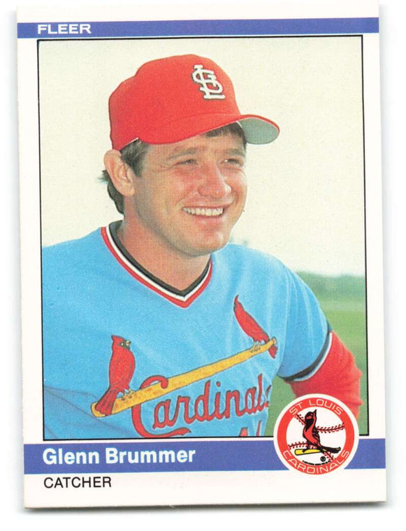 1984 Fleer #321 Glenn Brummer VG St. Louis Cardinals 