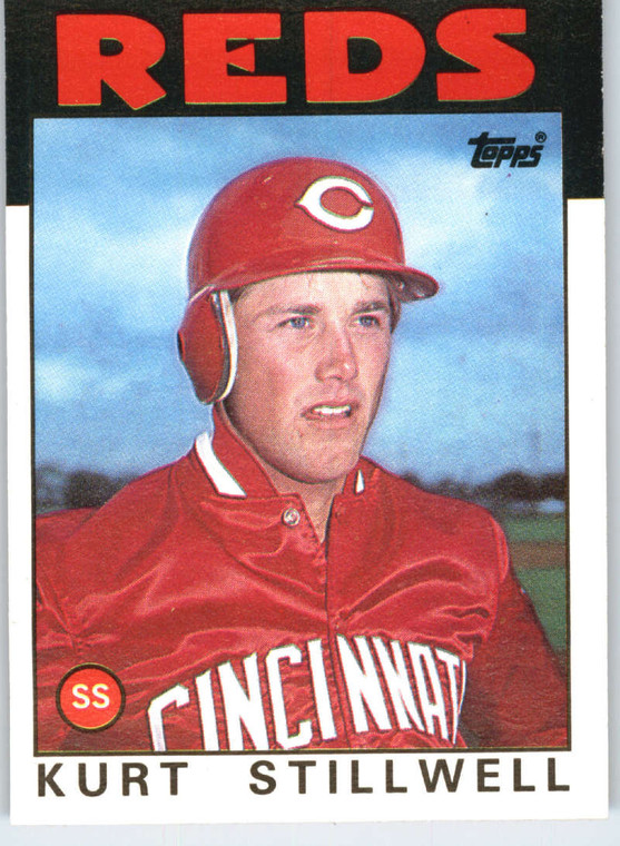 1986 Topps Traded #104T Kurt Stillwell NM-MT RC Rookie Cincinnati Reds 