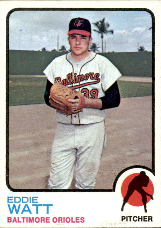 1973 Topps #362 Eddie Watt VG Baltimore Orioles 
