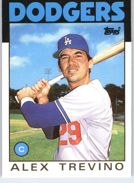 1986 Topps Traded #116T Alex Trevino NM-MT Los Angeles Dodgers 