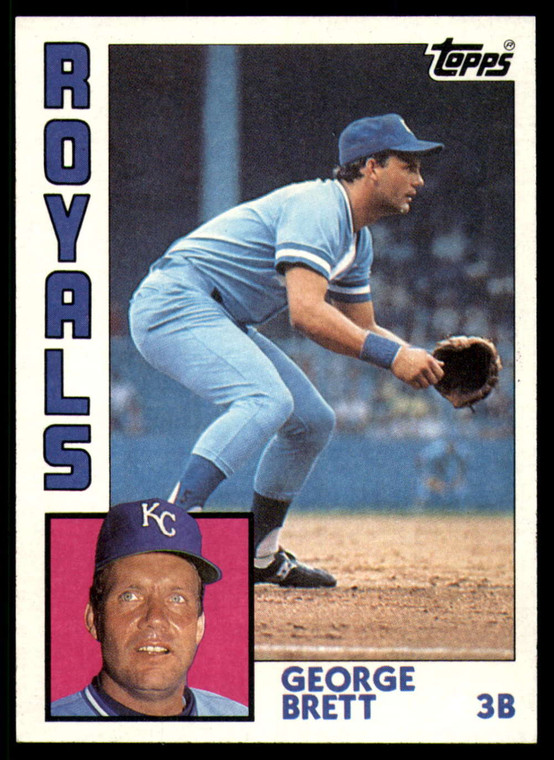 1984 Topps #500 George Brett VG Kansas City Royals 