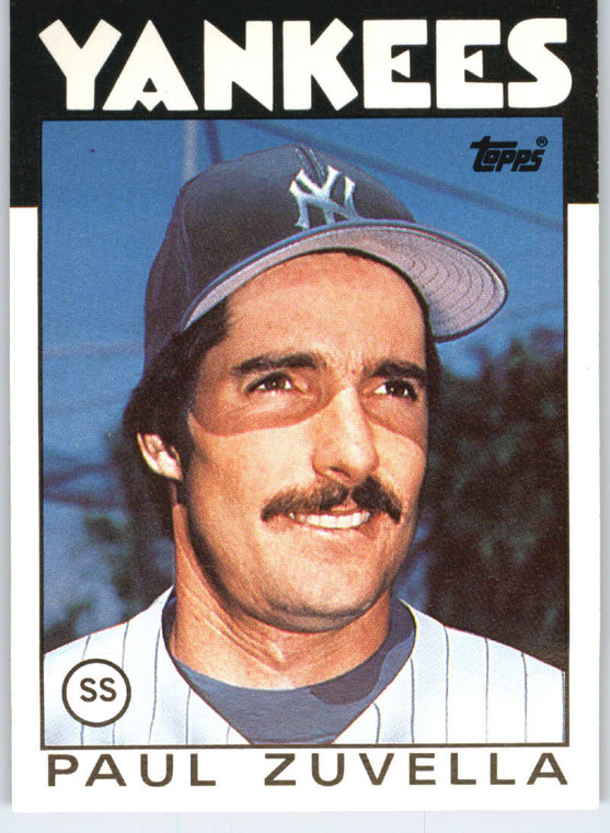 1986 Topps Traded #131T Paul Zuvella NM-MT New York Yankees 