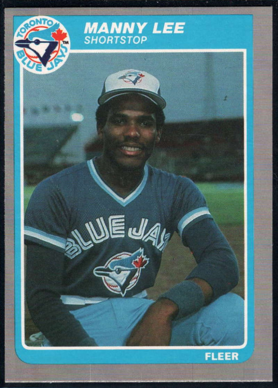 1985 Fleer Update #71 Manuel Lee VG RC Rookie Toronto Blue Jays 