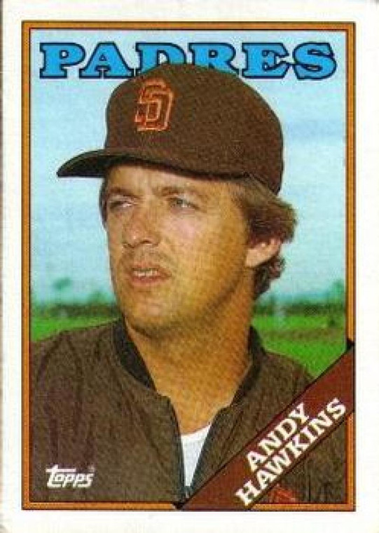 1988 Topps #9 Andy Hawkins NM-MT San Diego Padres 