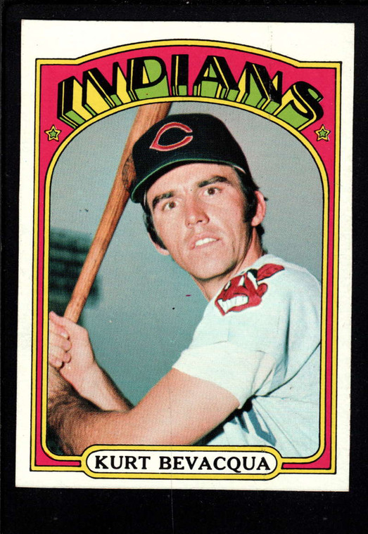 1972 Topps #193 Kurt Bevacqua VG RC Rookie Cleveland Indians 