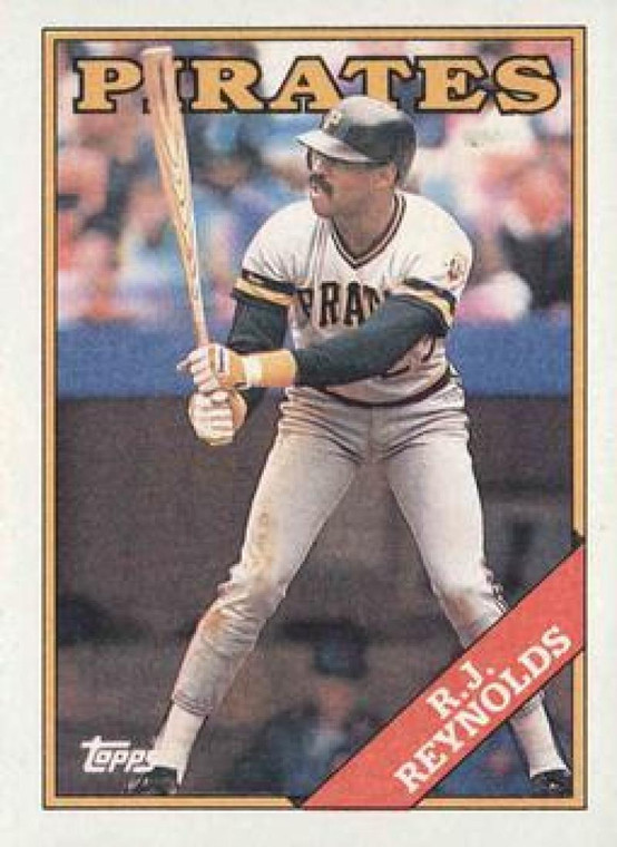 1988 Topps #27 R.J. Reynolds NM-MT Pittsburgh Pirates 