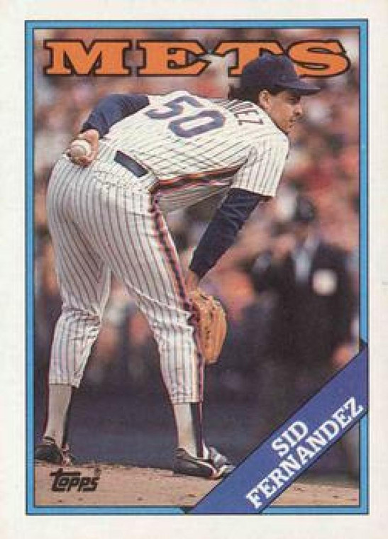 1988 Topps #30 Sid Fernandez NM-MT New York Mets 