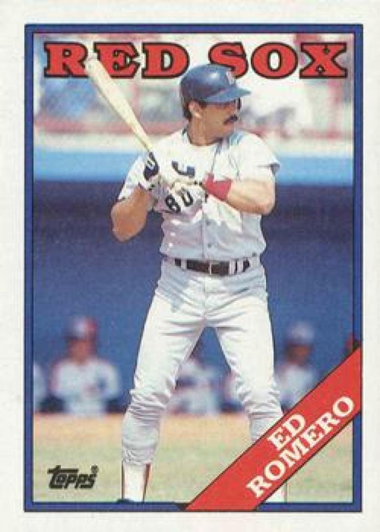 1988 Topps #37 Ed Romero NM-MT Boston Red Sox 
