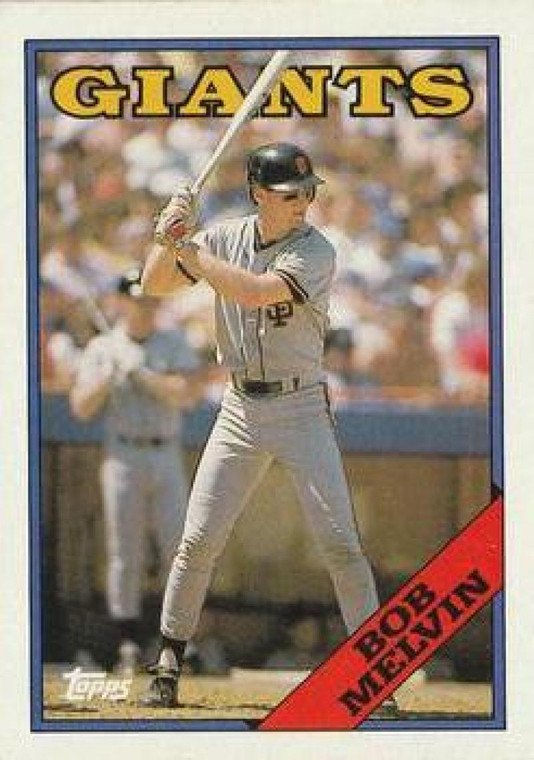 1988 Topps #41 Bob Melvin NM-MT San Francisco Giants 