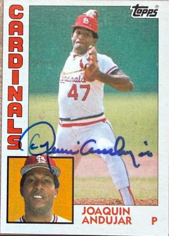 Joaquin Andujar Autographed 1984 Topps #785