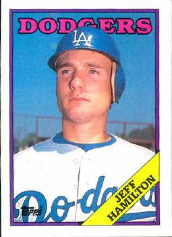 1988 Topps #62 Jeff Hamilton NM-MT Los Angeles Dodgers 