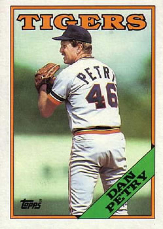 1988 Topps #78 Dan Petry NM-MT Detroit Tigers 