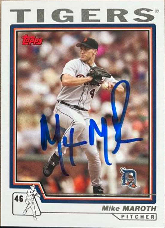 Mike Maroth Autographed 2004 Topps #513