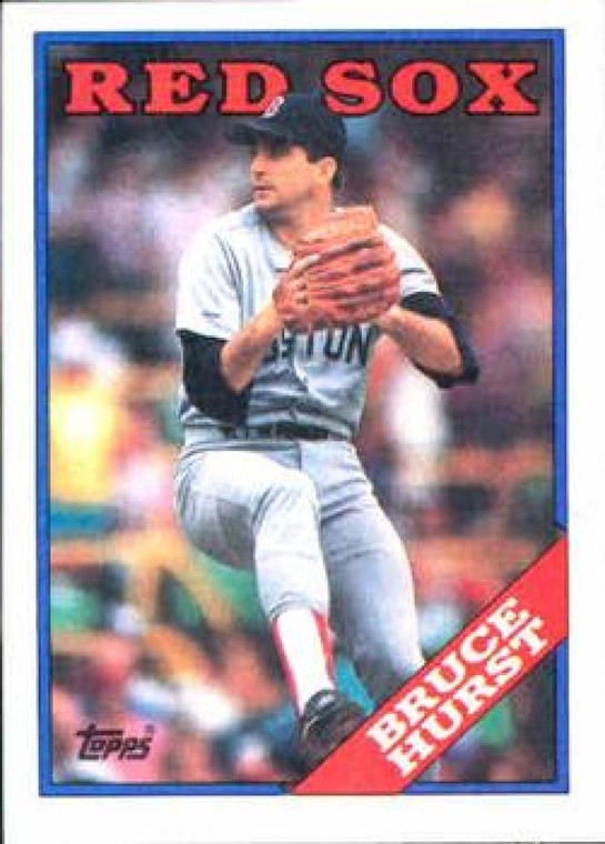 1988 Topps #125 Bruce Hurst NM-MT Boston Red Sox 