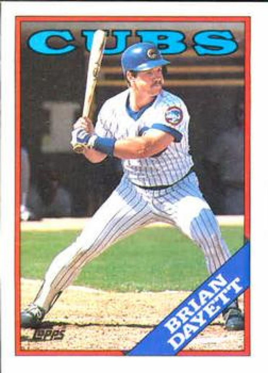 1988 Topps #136 Brian Dayett NM-MT Chicago Cubs 