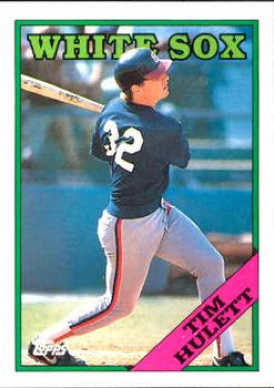 1988 Topps #158 Tim Hulett NM-MT Chicago White Sox 