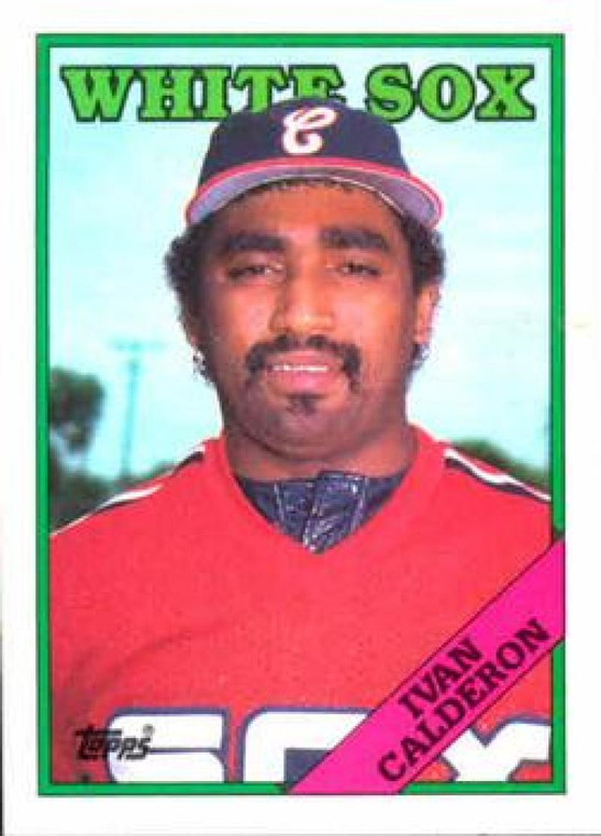 1988 Topps #184 Ivan Calderon NM-MT Chicago White Sox 