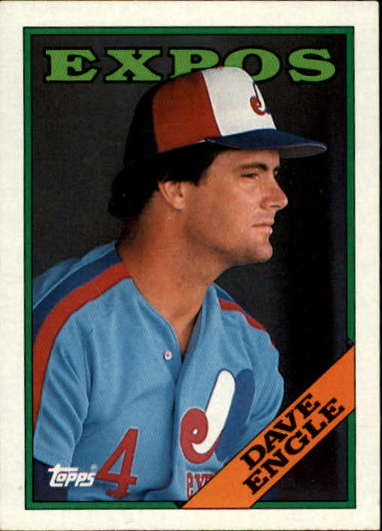 1988 Topps #196 Dave Engle NM-MT Montreal Expos 