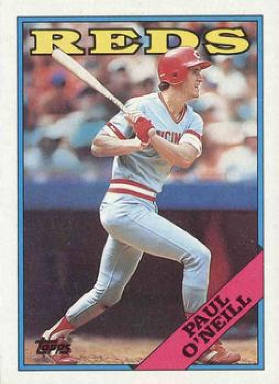 1988 Topps #204 Paul O'Neill NM-MT Cincinnati Reds 